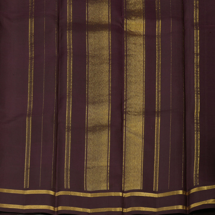 Hayagrivas Handloom Multicolour Checks Kanjivaram Silk Saree with Nagapazham Border KBD2185C2-6