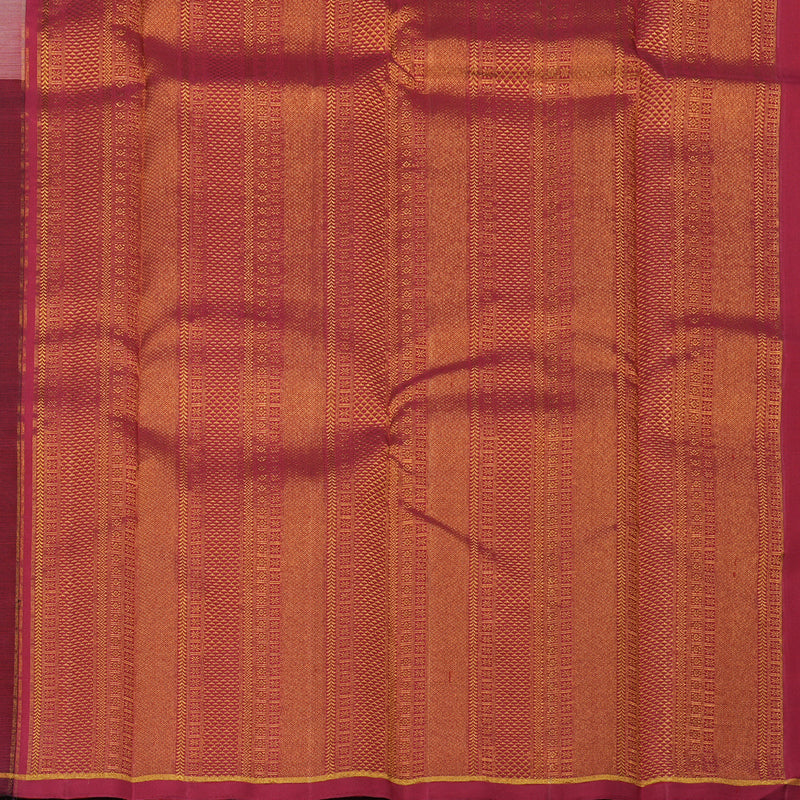 Hayagrivas Grey And Black Handloom Kanjivaram Silk Saree KBD2193C1-1