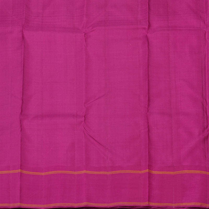 Hayagrivas Handloom Parrot Green Kanjivaram Silk Saree with Ganga Jamuna Border KBE1008I7-1