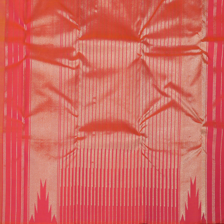 Hayagrivas Handloom Golden Shade Kanjivaram Silk Saree KBE1011I2-1