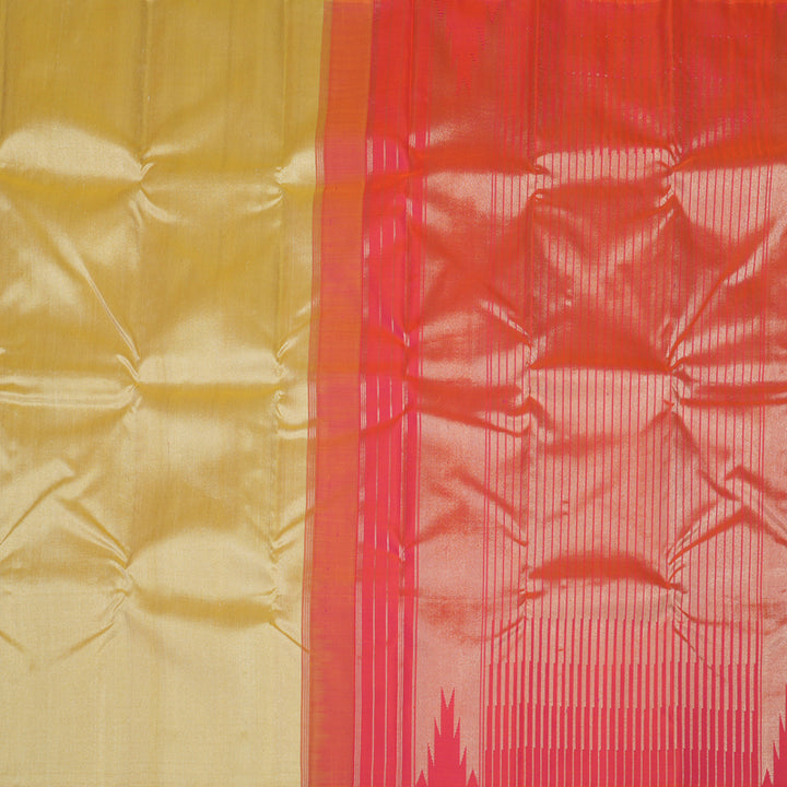 Hayagrivas Handloom Golden Shade Kanjivaram Silk Saree KBE1011I2-1