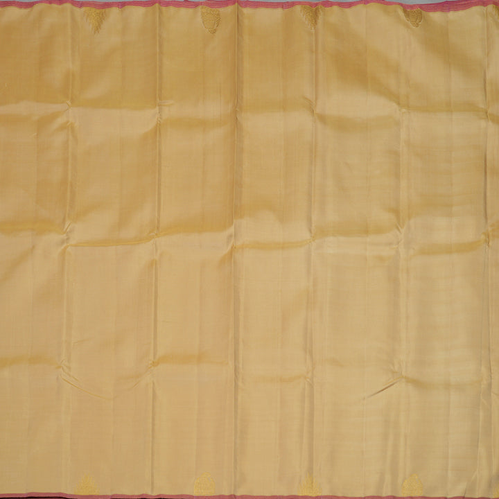 Hayagrivas Handlooom Sandal Kanjivaram Silk Saree KBE1013I6-1