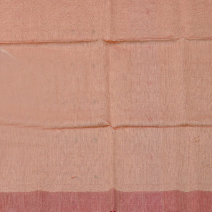 Hayagrivas Handloom Kora Silk Cotton Saree in Glorious Half White KBE101D2-4