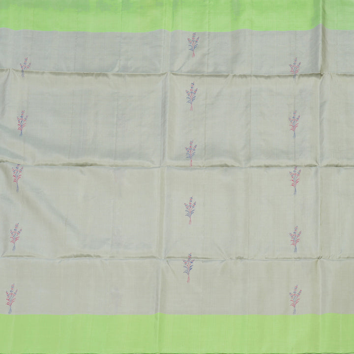 Hayagrivas Handloom Soft Silk Saree in Charming Beige KBE101D5-17