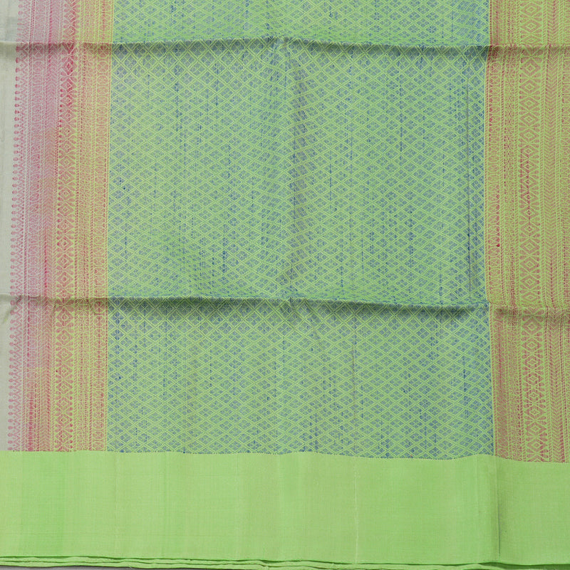 Hayagrivas Handloom Soft Silk Saree in Charming Beige KBE101D5-17