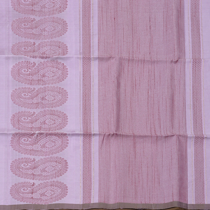Hayagrivas Lavender Handloom Soft Silk Saree KBE101D5-19
