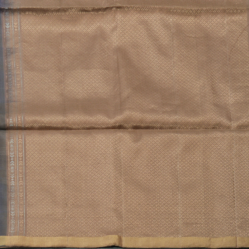 Hayagrivas Handloom Soft Silk Saree in Stylish Dark Grey KBE101D5-41