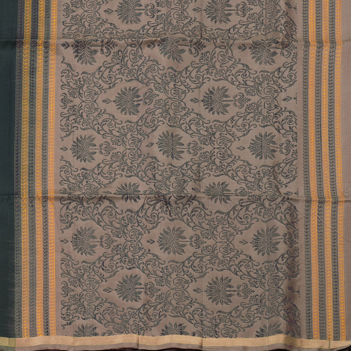 Hayagrivas Handloom Soft Silk Saree in Stylish Black KBE101D5-45