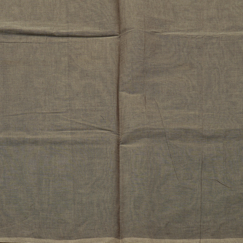 Hayagrivas Handloom Pure Cotton Saree in Featherlight Ash Grey KBE103D24-3