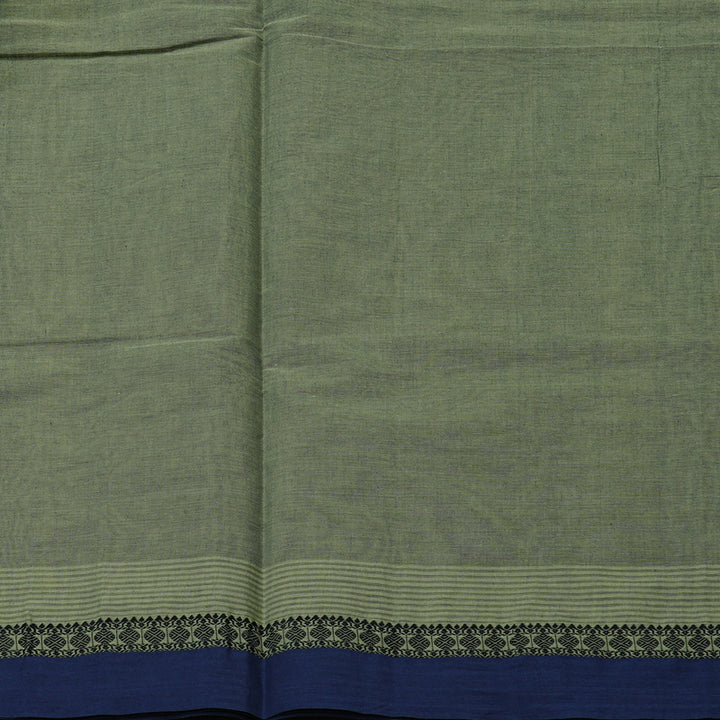 Hayagrivas Handloom Pure Cotton Saree in Whisper-soft Pastel Green KBE103D4-11