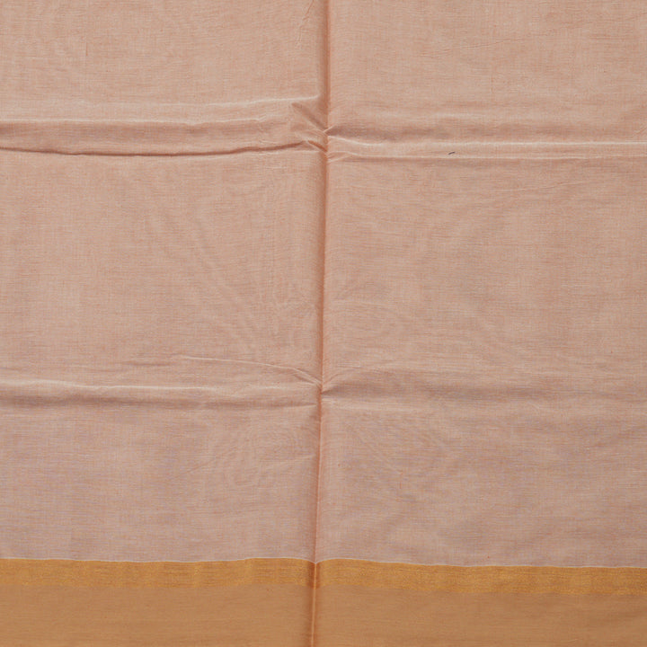 Hayagrivas Handloom Pure Cotton Saree in Soft Onion Pink KBE103D6-4