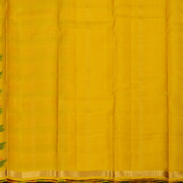 Hayagrivas Handloom Multicolour Checks Kanjivaram Silk Saree KBE1040I3-4