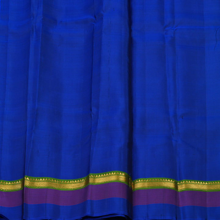 Hayagrivas Handloom Elephant Grey Kanjivaram Silk Saree KBE1040I5-3