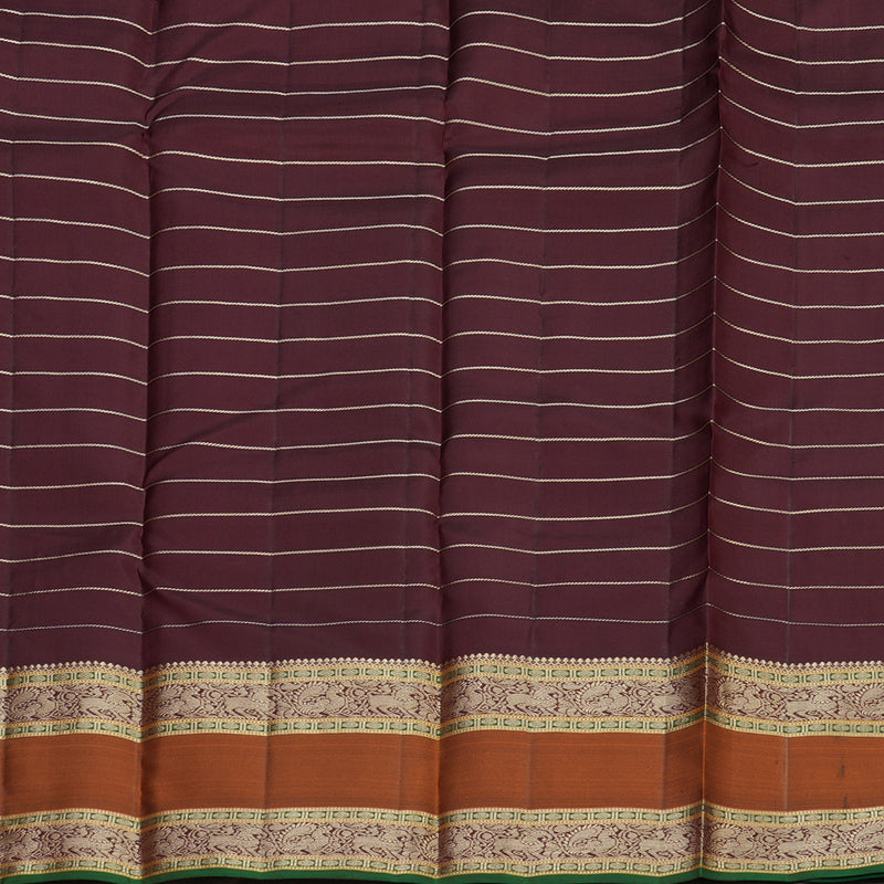 Hayagrivas Handloom Thread Work Silk Saree in Rani Pink with Rettapet KBE1041I15-1