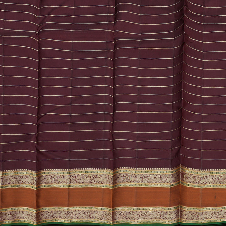 Hayagrivas Handloom Thread Work Silk Saree in Rani Pink with Rettapet KBE1041I15-1