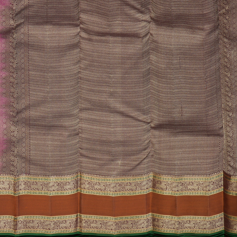 Hayagrivas Handloom Thread Work Silk Saree in Rani Pink with Rettapet KBE1041I15-1