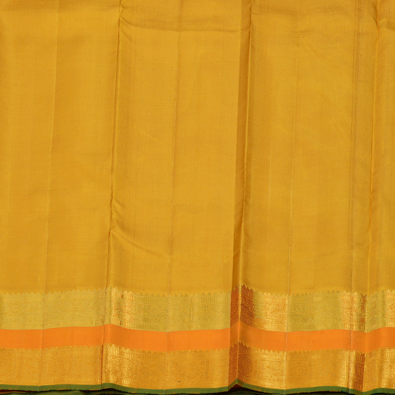 Hayagrivas Handloom Korvai Kanjivaram Silk Saree in Powder Blue with Rettapet border KBE1048I2-1