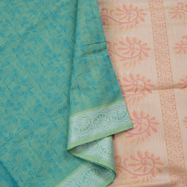 Hayagrivas Handloom Pure Cotton Saree KBE104D2-1