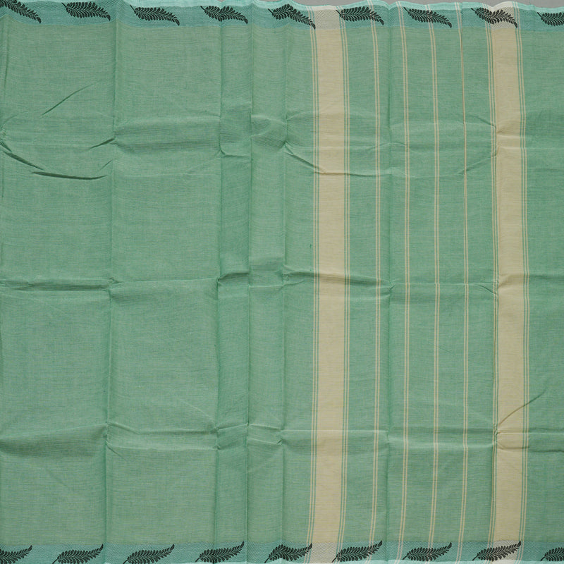 Hayagrivas Pastel Green Handloom Pure Cotton Saree KBE104D3-49
