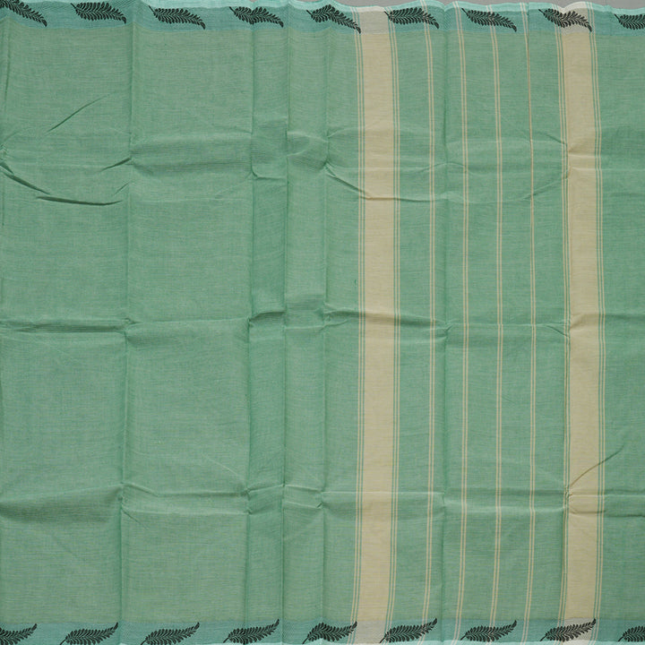 Hayagrivas Pastel Green Handloom Pure Cotton Saree KBE104D3-49