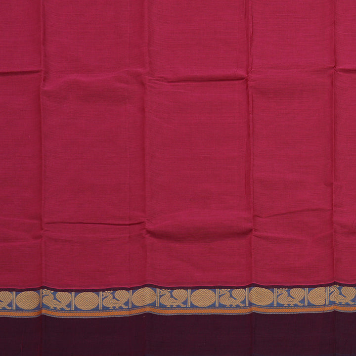 Hayagrivas Handloom Pure Cotton Saree in Attractive Purplish Pink KBE104D3-69