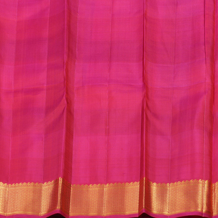 Hayagrivas Handloom Multicolour Checks Kanjivaram Silk Saree KBE1050I2-1