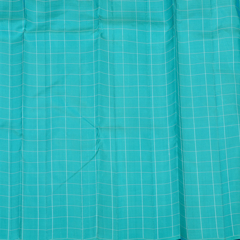 Hayagrivas Handloom Royal Blue Kanjivaram Silk Saree KBE1051I1-2