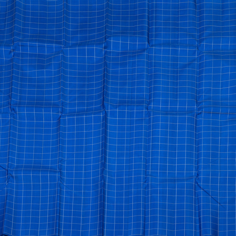 Hayagrivas Handloom Royal Blue Kanjivaram Silk Saree KBE1051I1-2