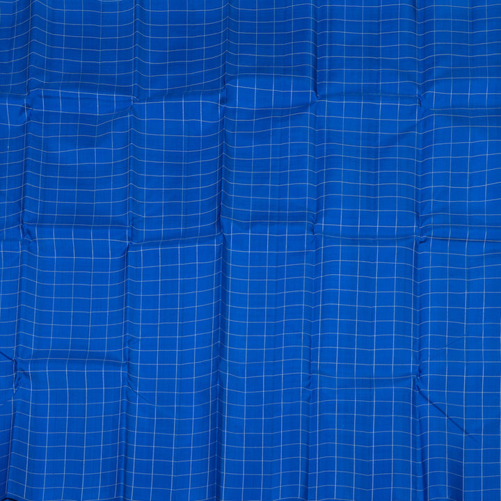 Hayagrivas Handloom Royal Blue Kanjivaram Silk Saree KBE1051I1-2