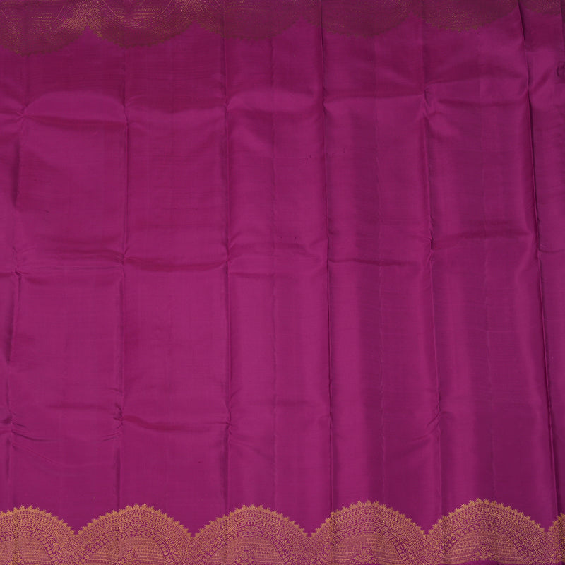 Hayagrivas Handloom Wine Purple Kanjivaram Silk Saree KBE1075I20-3
