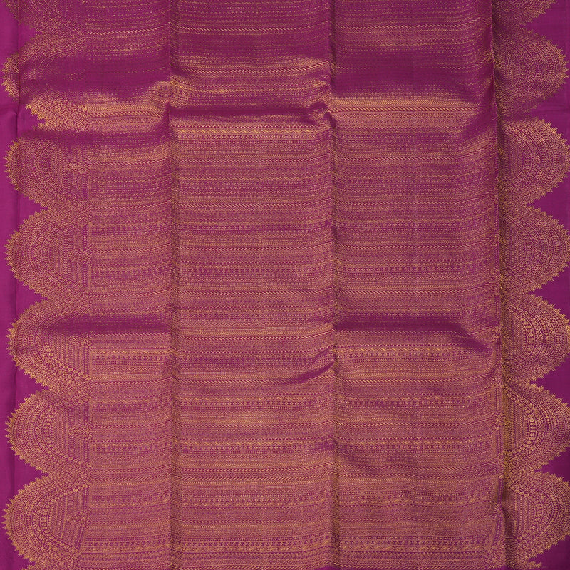 Hayagrivas Handloom Wine Purple Kanjivaram Silk Saree KBE1075I20-3