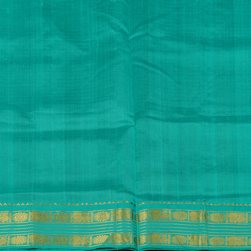 Hayagrivas Handloom Pure Silk Cotton Saree in Captivating Black KBE107D5-4
