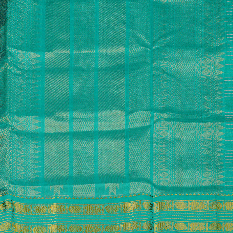Hayagrivas Handloom Pure Silk Cotton Saree in Captivating Black KBE107D5-4
