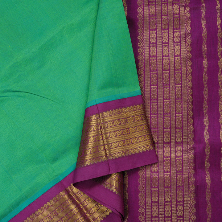 Hayagrivas Handloom Korvai Silk Cotton Saree KBE107D7-4
