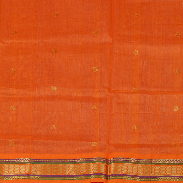 Hayagrivas Handloom Pure Silk Cotton Saree in Exquisite Lavender KBE107D8-7