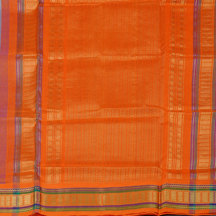 Hayagrivas Handloom Pure Silk Cotton Saree in Exquisite Lavender KBE107D8-7