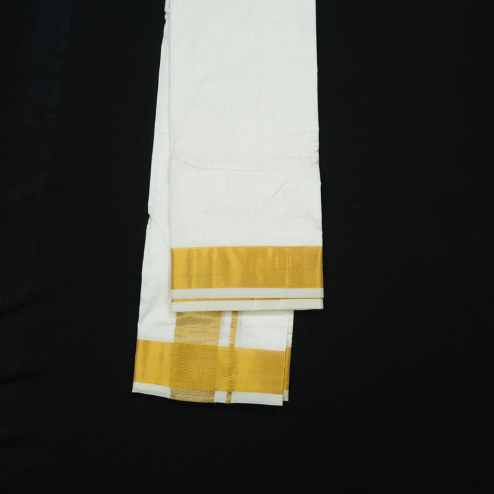 Hayagrivas Handloom 8 mulam Silk Dhoti (100K) KBE1080I1-1