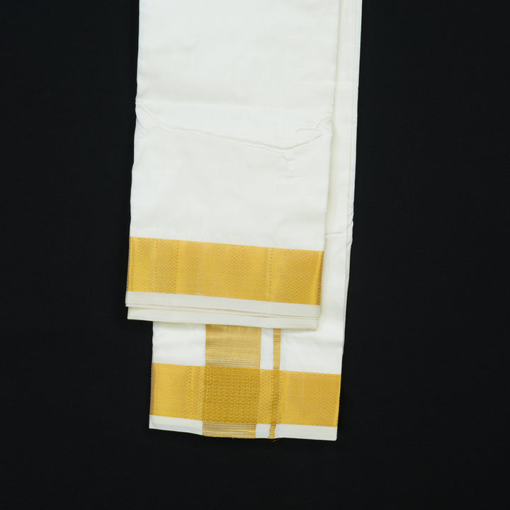 Hayagrivas Handloom 8 Mulam Silk Dhothi KBE1080I1-2