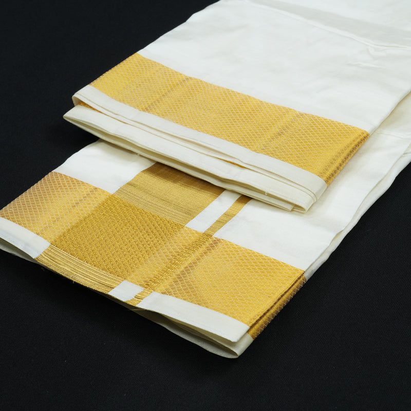 Hayagrivas Handloom 8 Mulam Silk Dhothi KBE1080I1-2