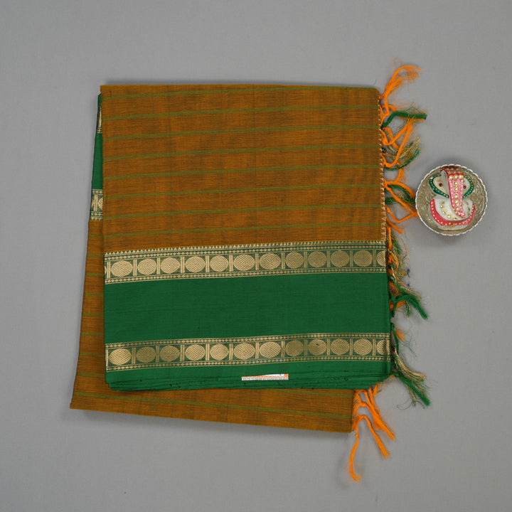 Hayagrivas Kilangu Manjal Pure Kanchi Silk Cotton Saree KBE1083I3-7