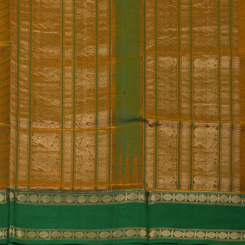 Hayagrivas Kilangu Manjal Pure Kanchi Silk Cotton Saree KBE1083I3-7