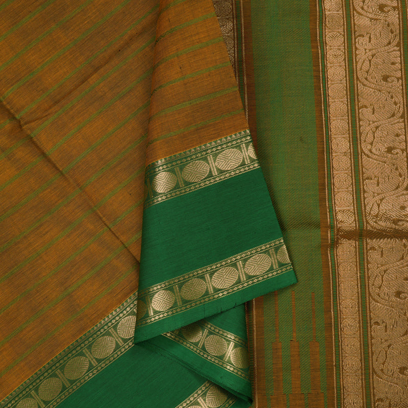 Hayagrivas Kilangu Manjal Pure Kanchi Silk Cotton Saree KBE1083I3-7