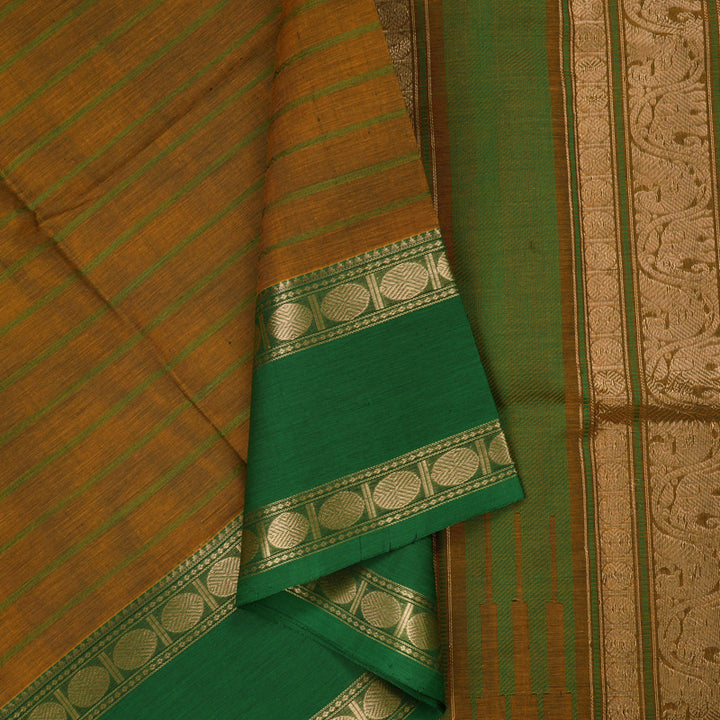 Hayagrivas Kilangu Manjal Pure Kanchi Silk Cotton Saree KBE1083I3-7