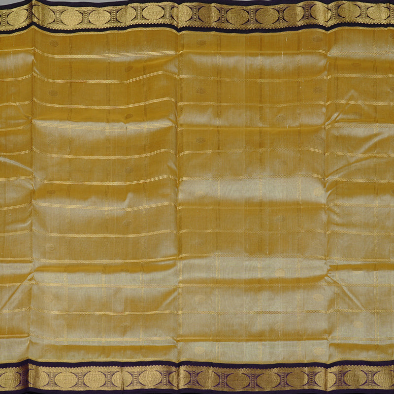 Hayagrivas Handloom Pure Silk Cotton Saree in Regal Sandal KBE108D1-2