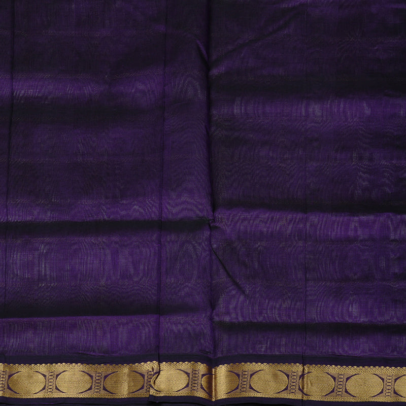 Hayagrivas Handloom Pure Silk Cotton Saree in Alluring Lavender KBE108D1-6