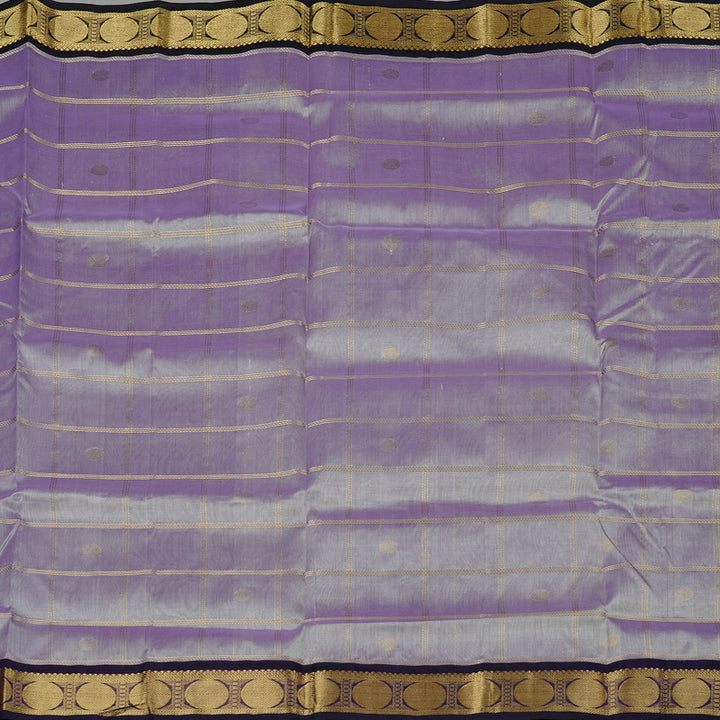 Hayagrivas Handloom Pure Silk Cotton Saree in Alluring Lavender KBE108D1-6