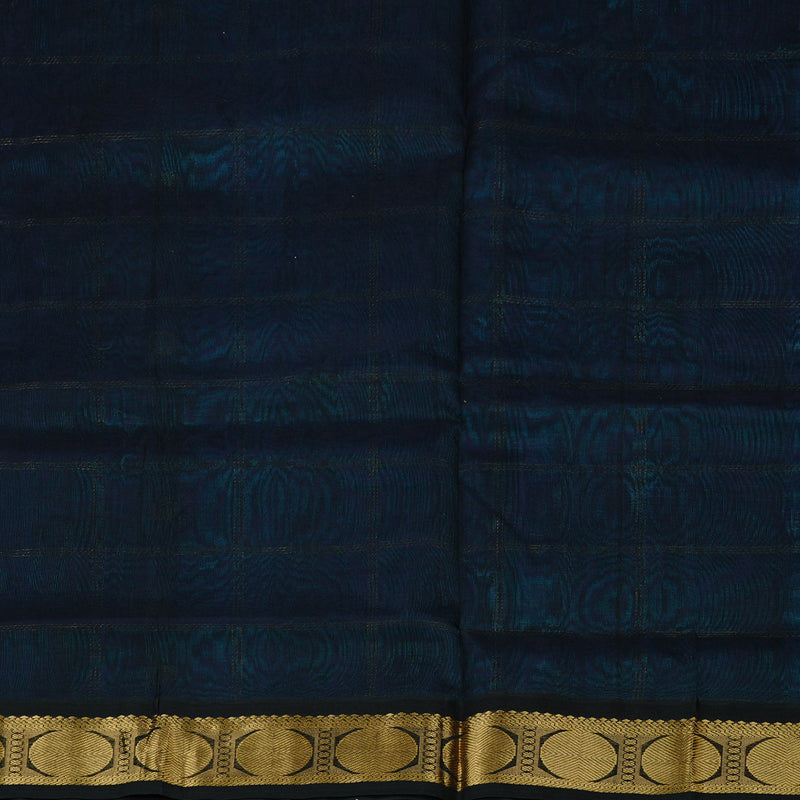 Hayagrivas Handloom Pure Silk Cotton Saree in Spellbinding Sky Blue KBE108D1-8