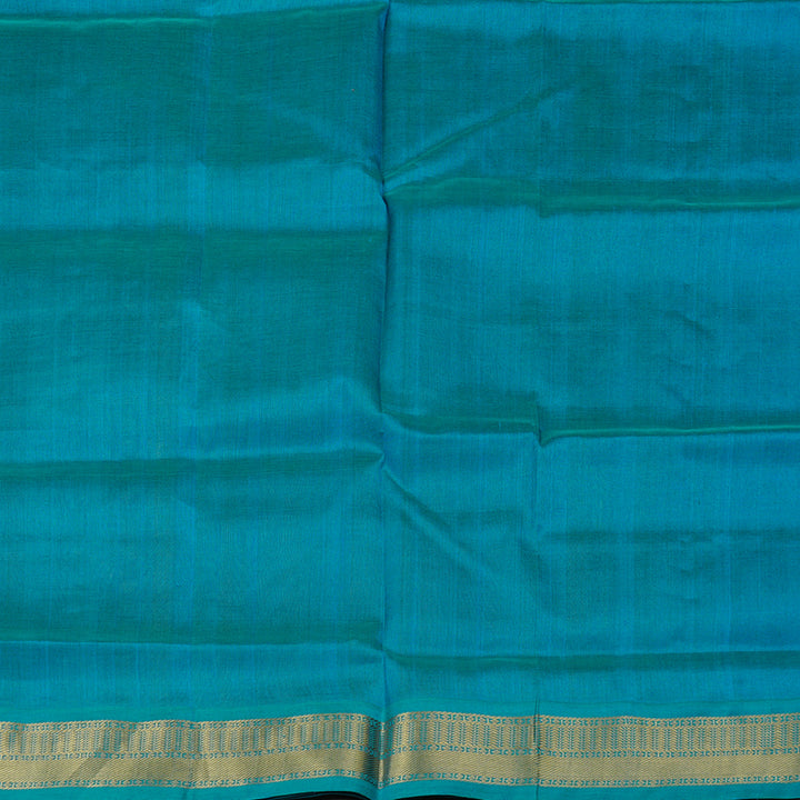 Hayagrivas Handloom Pure Silk Cotton Saree in Serene Sandal KBE108D4-1