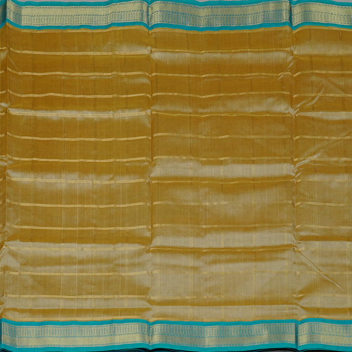 Hayagrivas Handloom Pure Silk Cotton Saree in Serene Sandal KBE108D4-1
