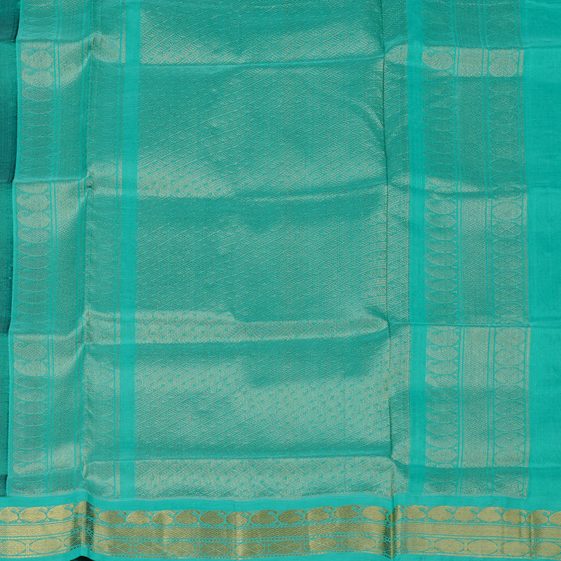 Hayagrivas Handloom Pure Silk Cotton Saree in Majestic Dark Purple KBE108D5-12